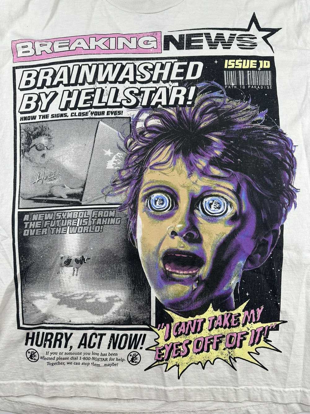 Hellstar Sample Breaking News T-shirt - image 2