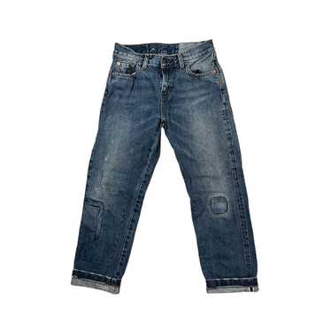 Levis 505 Selvedge Jeans Repaired - image 1