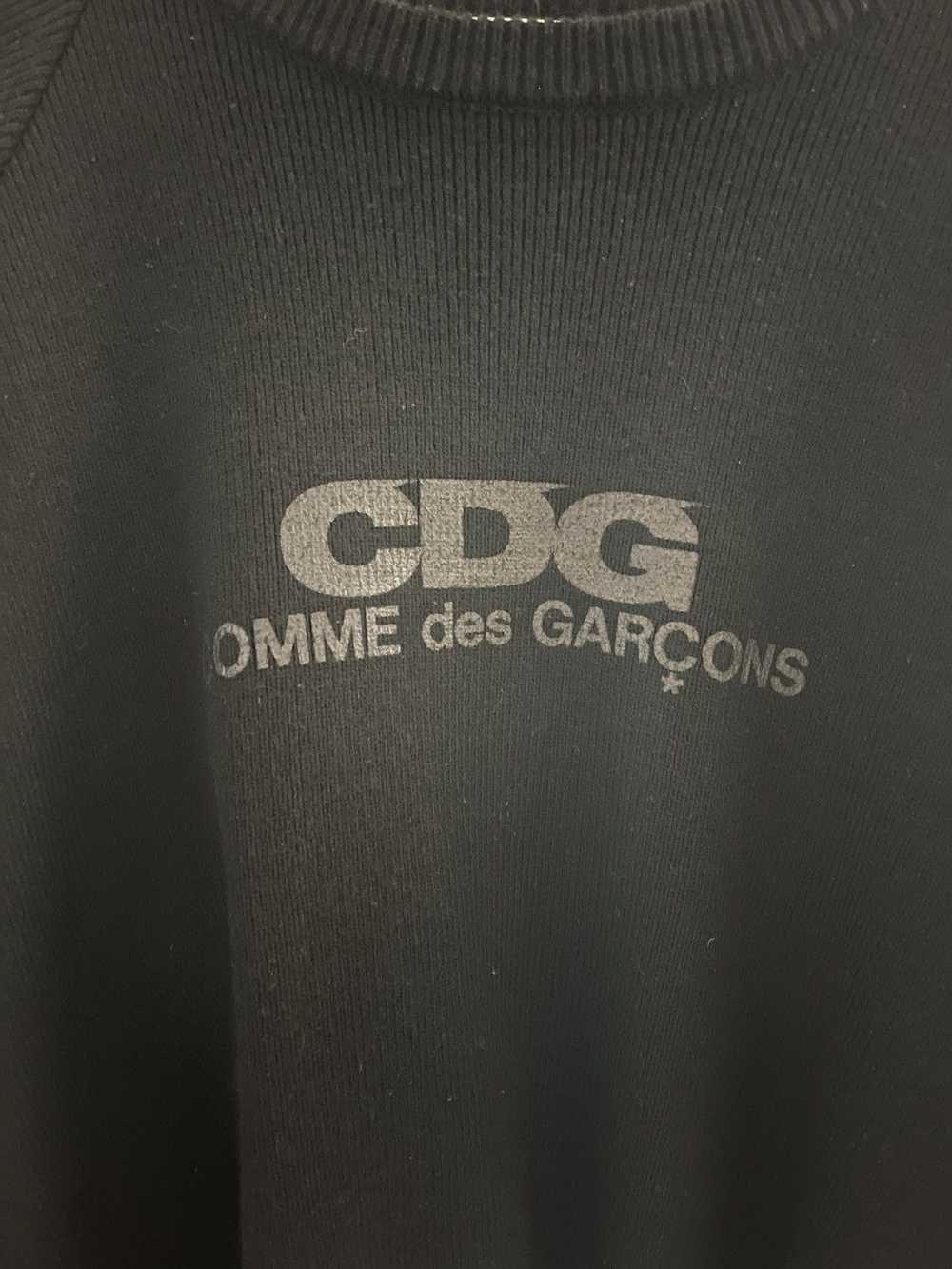 CDG Comme Des Garcons OG Logo Knit Sweater - image 2