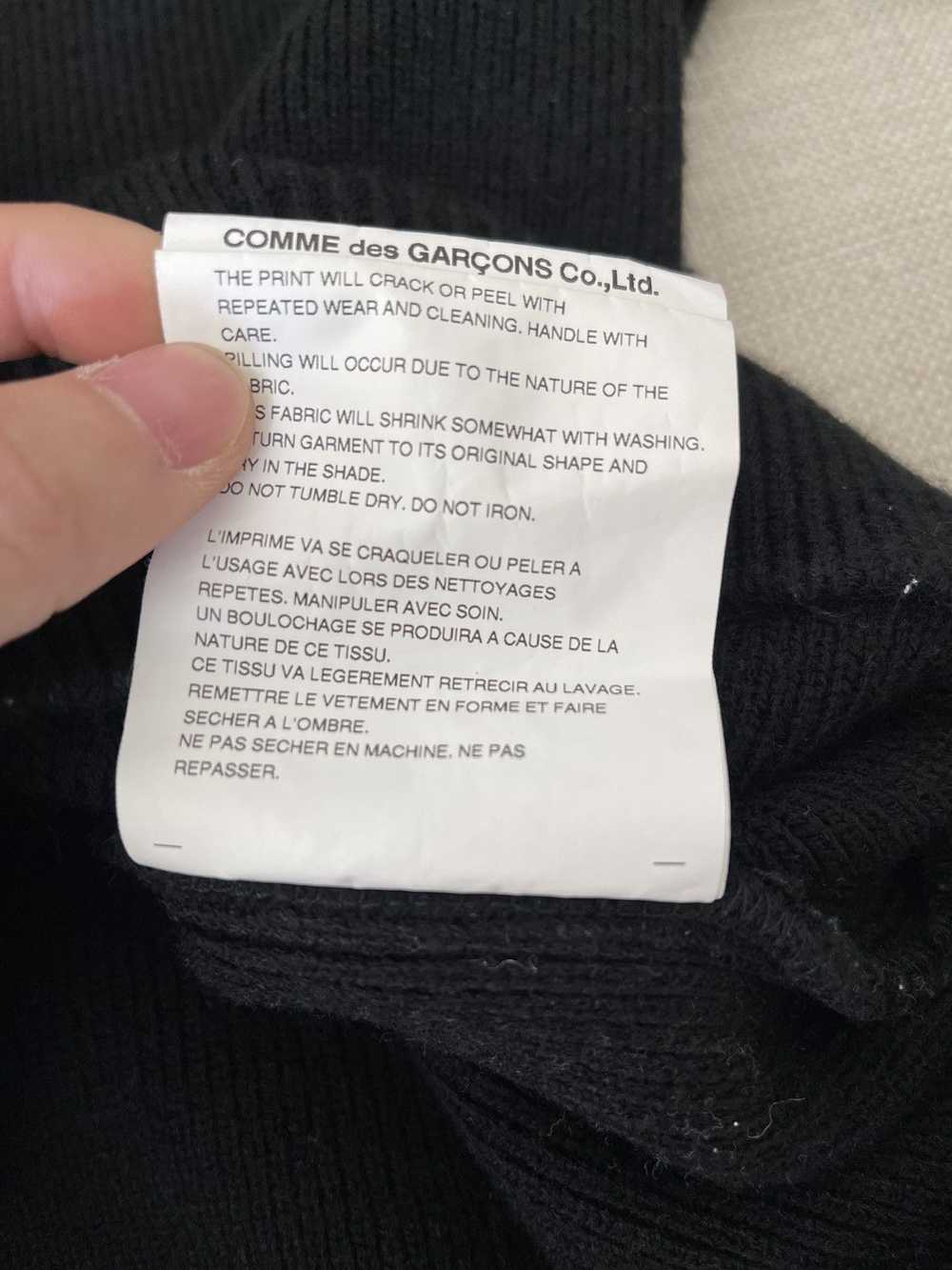 CDG Comme Des Garcons OG Logo Knit Sweater - image 7