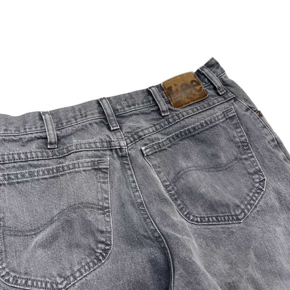 Vintage Lee Regular Fit Jeans Grey - image 6