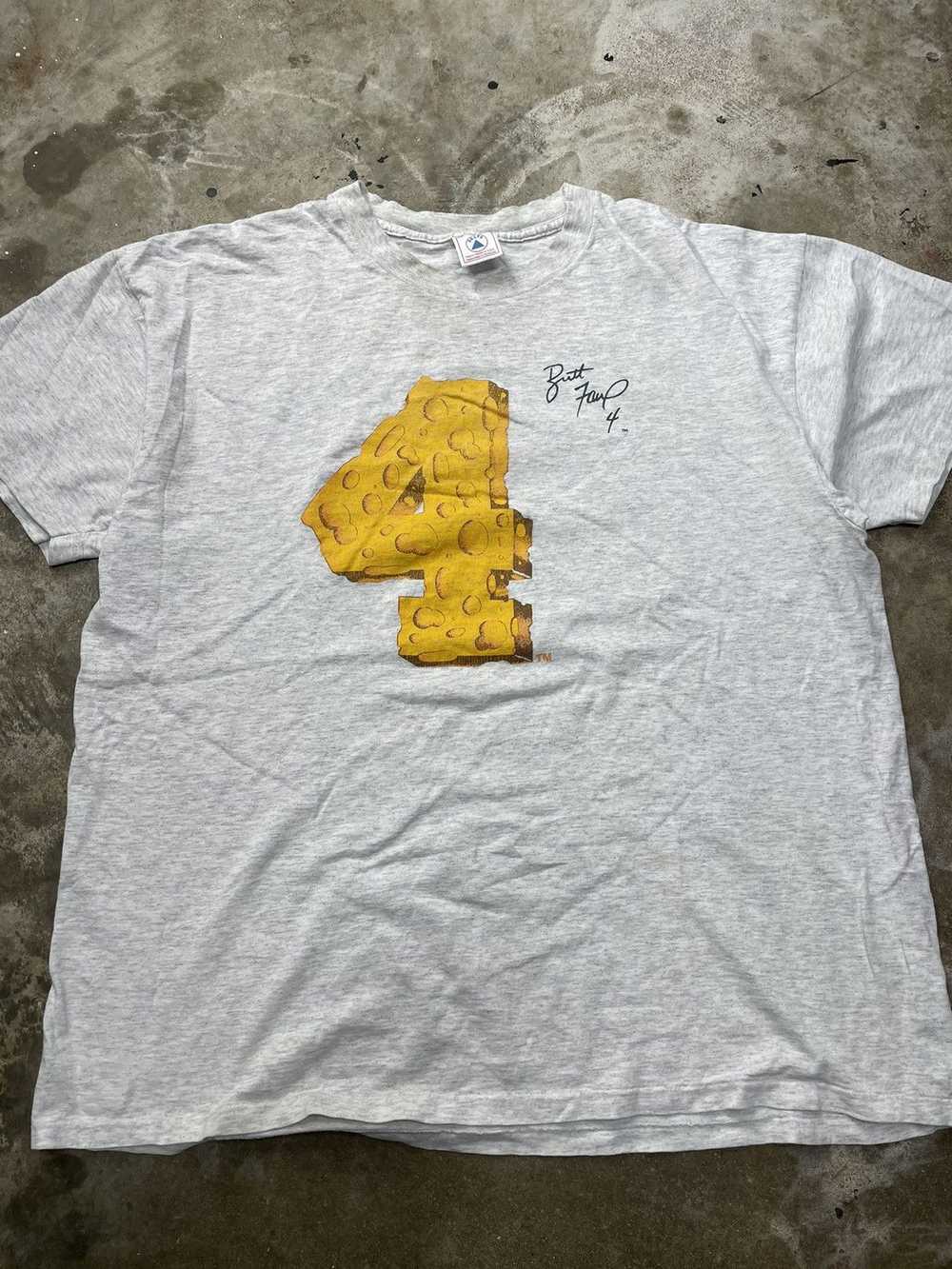 90’s Brett Favre Cheese Head Packers Shirt - image 3