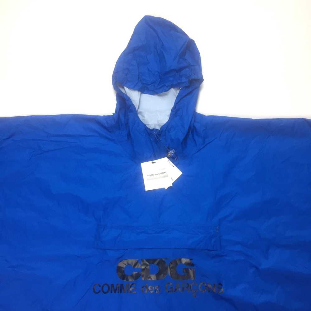 Blue CDG Logo Poncho NWT - image 3