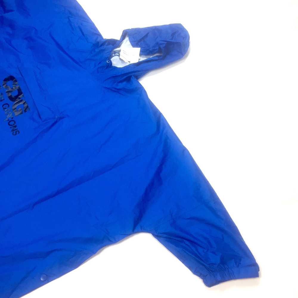 Blue CDG Logo Poncho NWT - image 8