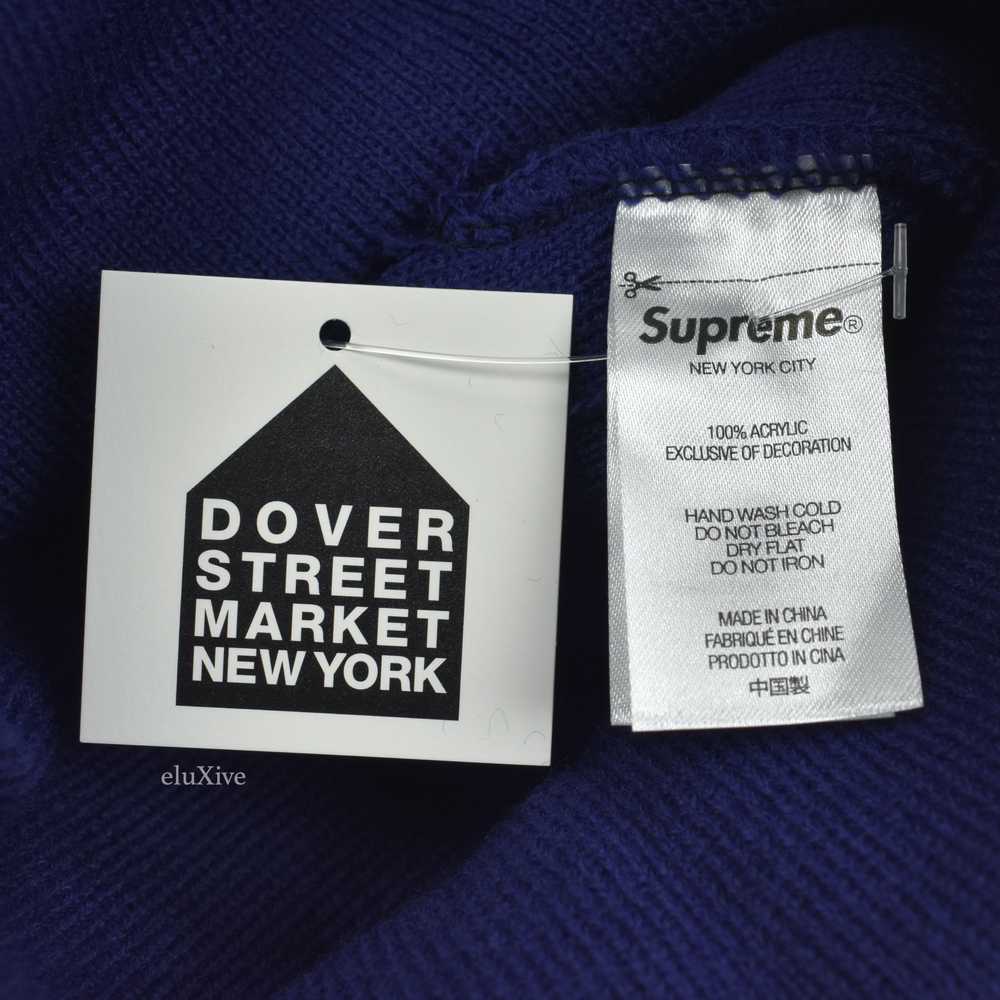 Supreme Gonz Name Tag Beanie (Navy) DS - image 4