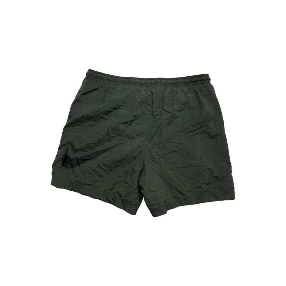 90s Nike Swim Shorts Green/Purple - image 5