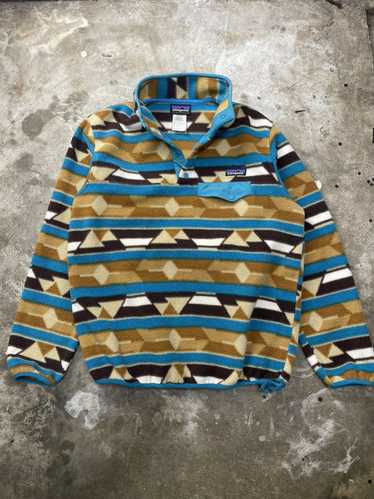 Patagonia Aztec Snap T fleece sweatshirt