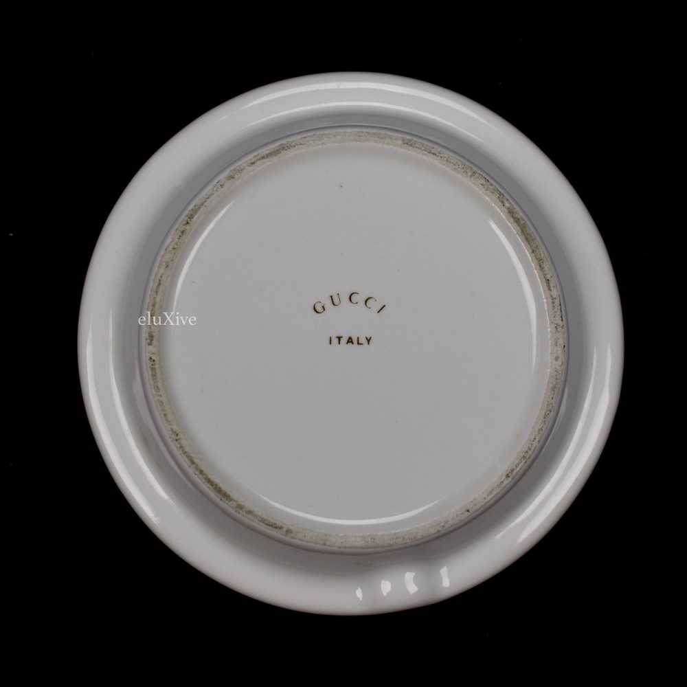 Gucci Vintage 'GG' Logo Ceramic Ashtray - image 6