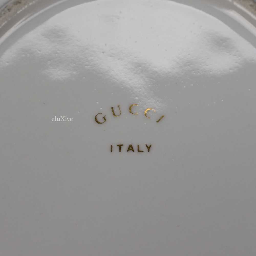 Gucci Vintage 'GG' Logo Ceramic Ashtray - image 7