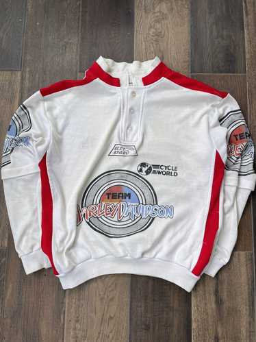 80s Team Harley Davidson Racing Crewneck