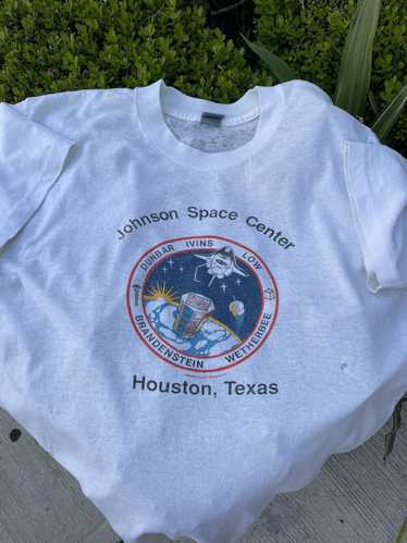 90s Johnson Space Center Houston Texas Single Stit