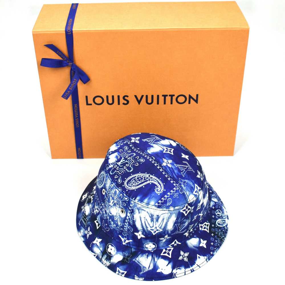 Lous Vuitton Bandana Monogram Reversible Bucket H… - image 2