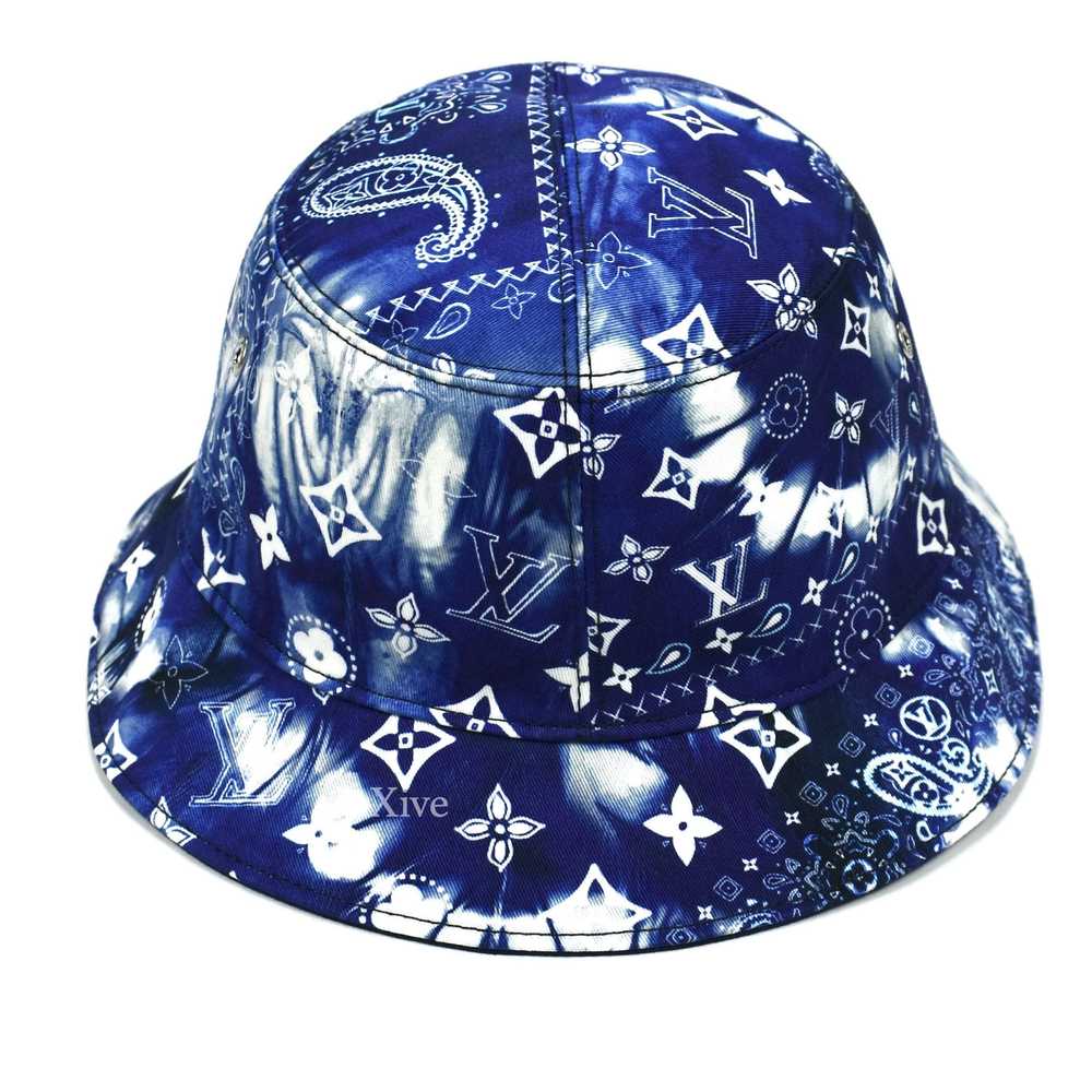 Lous Vuitton Bandana Monogram Reversible Bucket H… - image 3