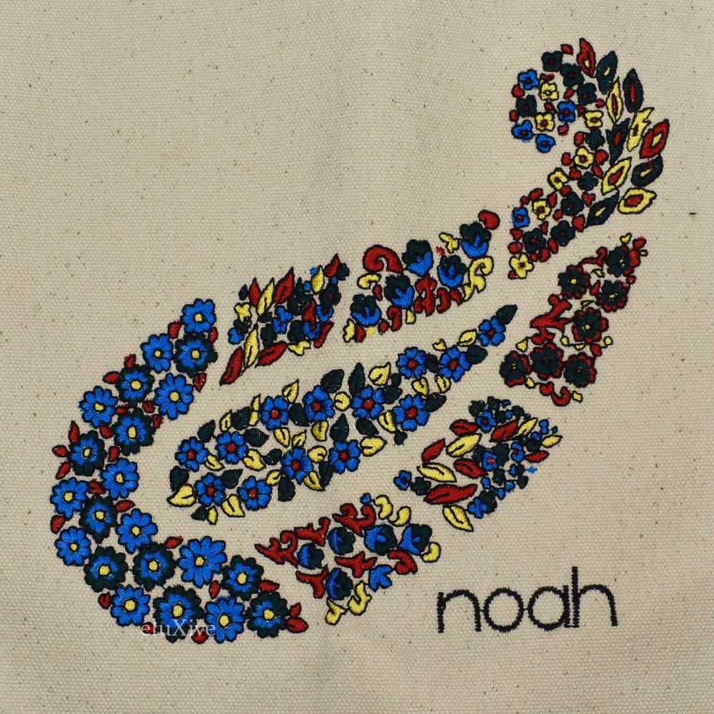 Noah Paisley Logo Embroidered Tote Bag DS - image 3