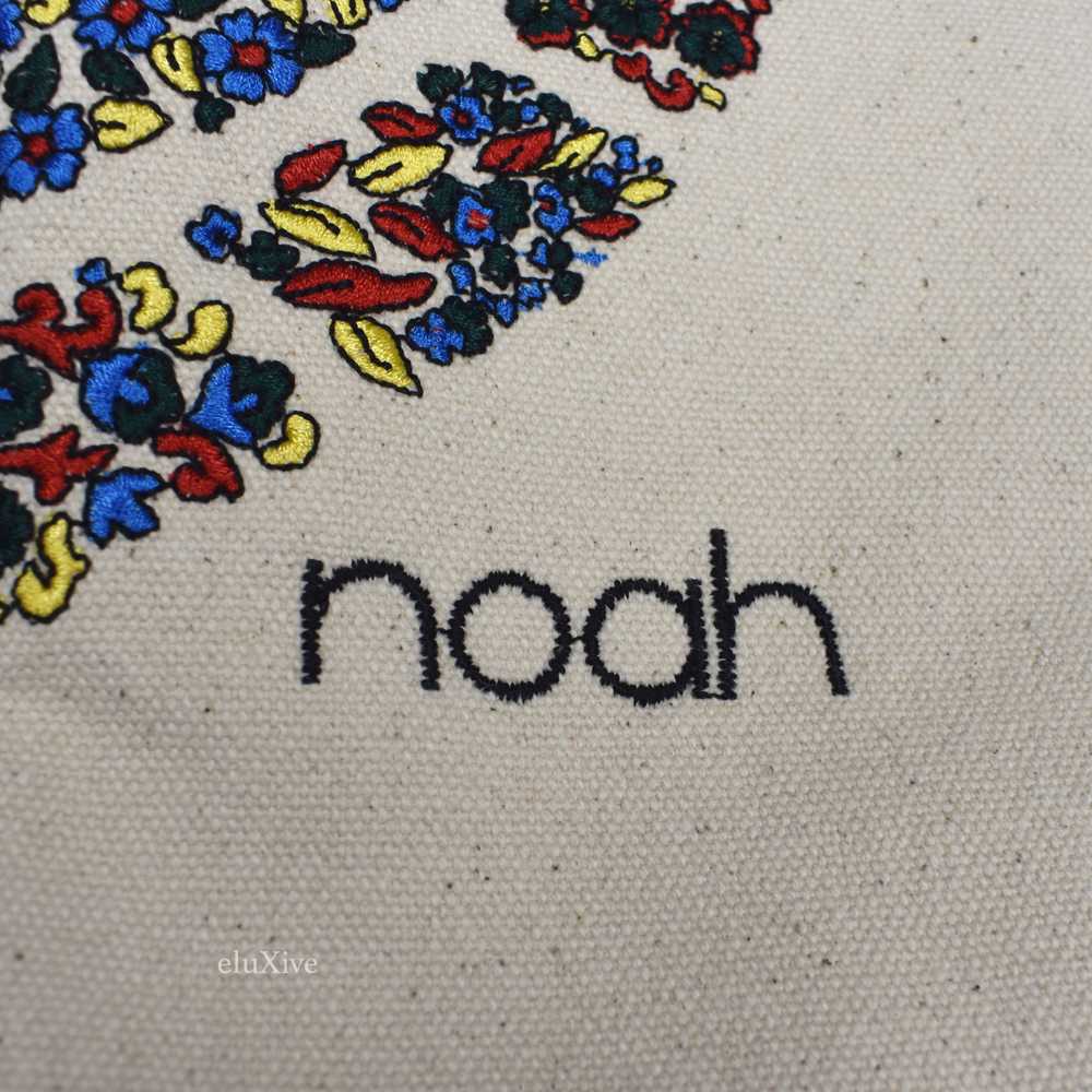 Noah Paisley Logo Embroidered Tote Bag DS - image 5