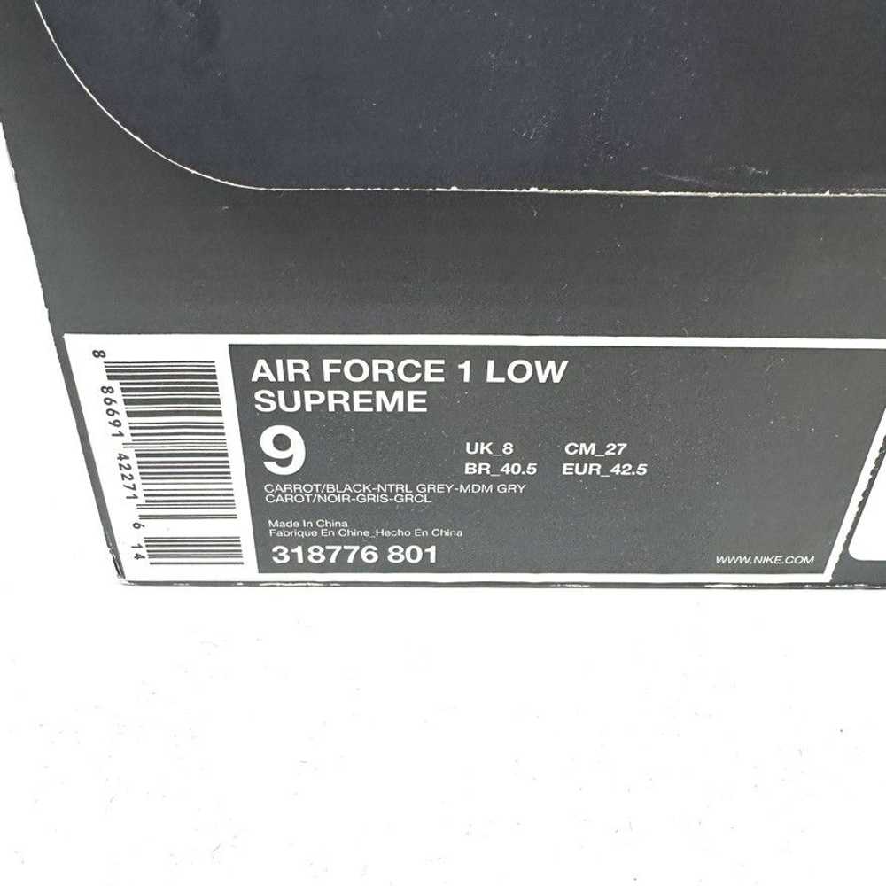 Nike Air Force 1 Low SAMPLE Supreme Safari DS 2008 - image 11