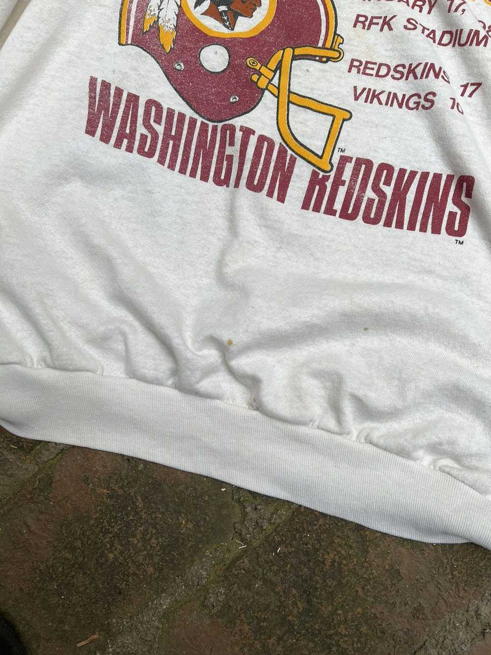 1987 Washington Redskins NFC Champions Crewneck - image 2