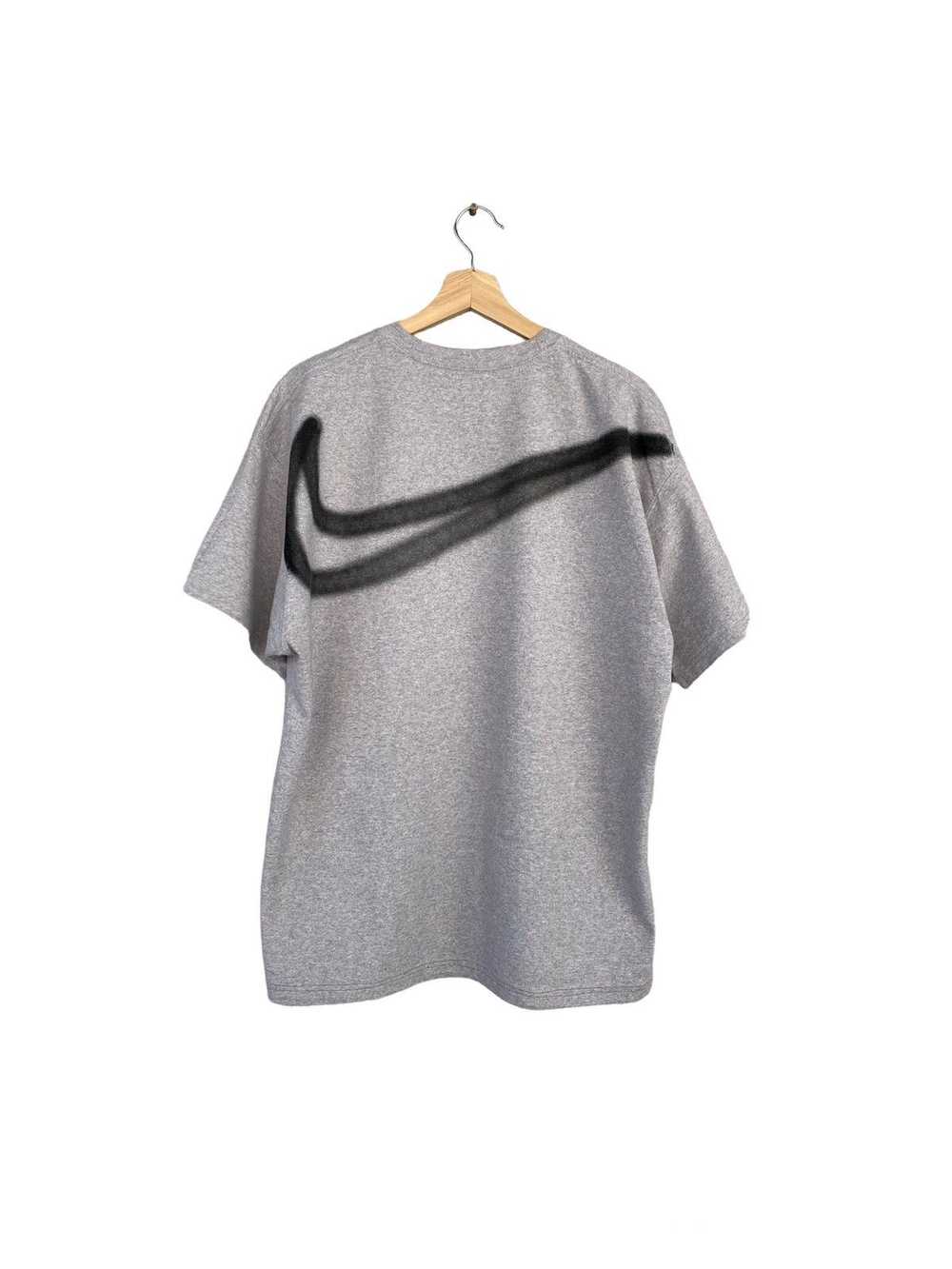 Nike Graffiti Swoosh Logo Tee Shirt - image 2