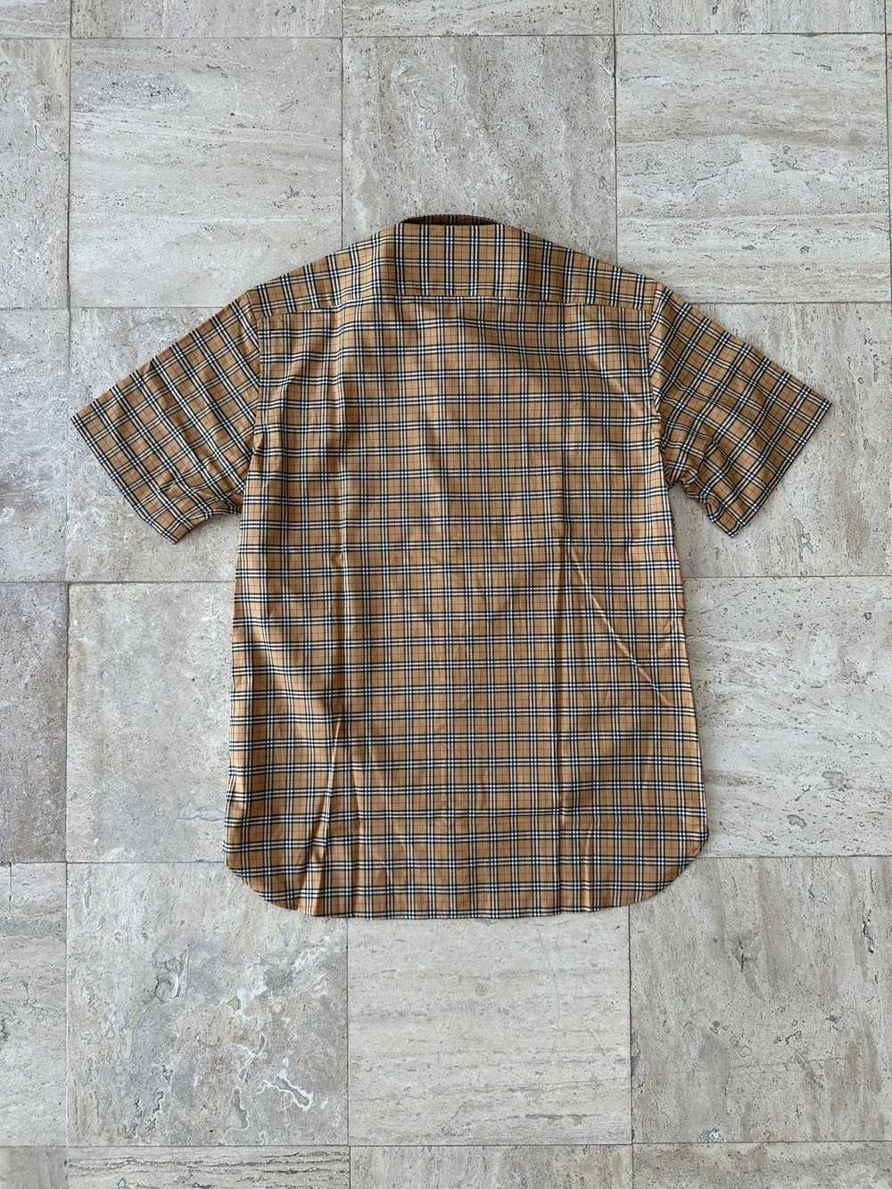 Burberry Beige Archive Check Button Down Shirt - image 2