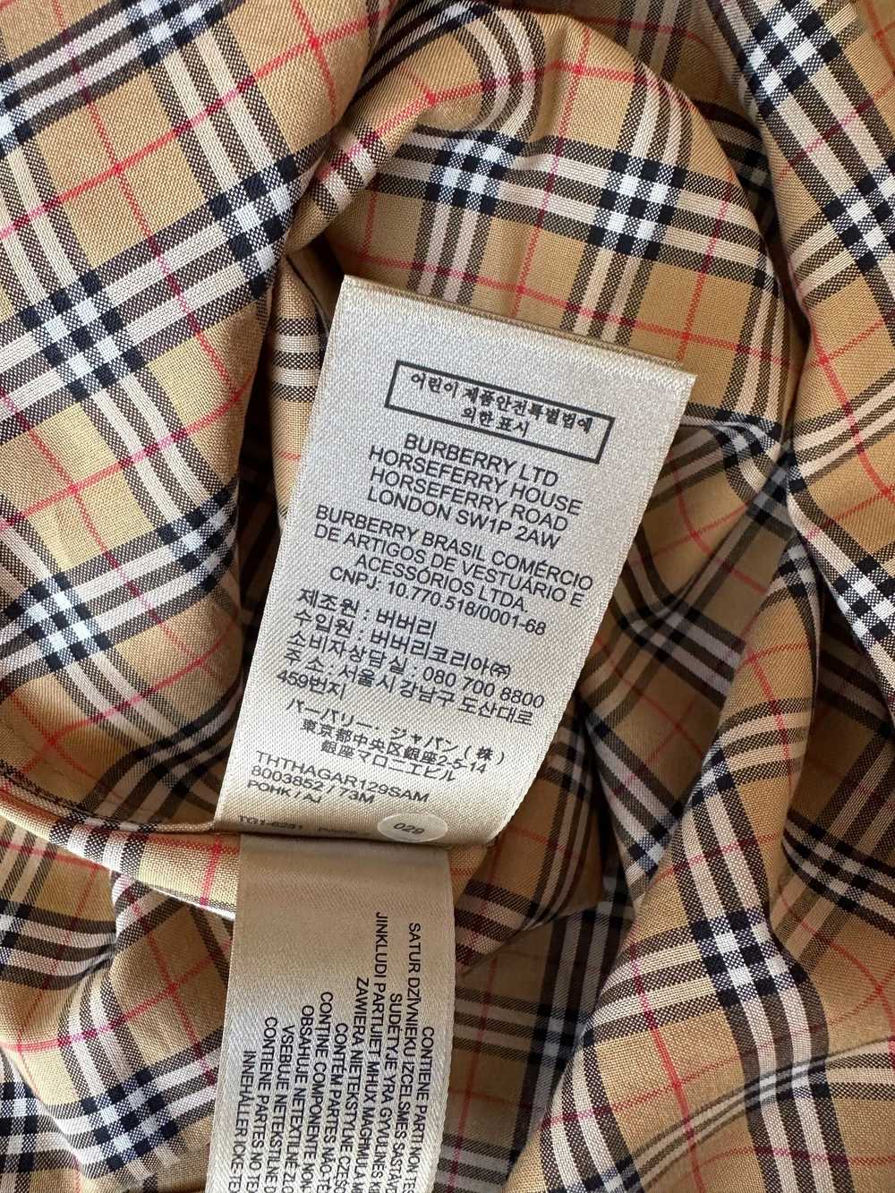 Burberry Beige Archive Check Button Down Shirt - image 8