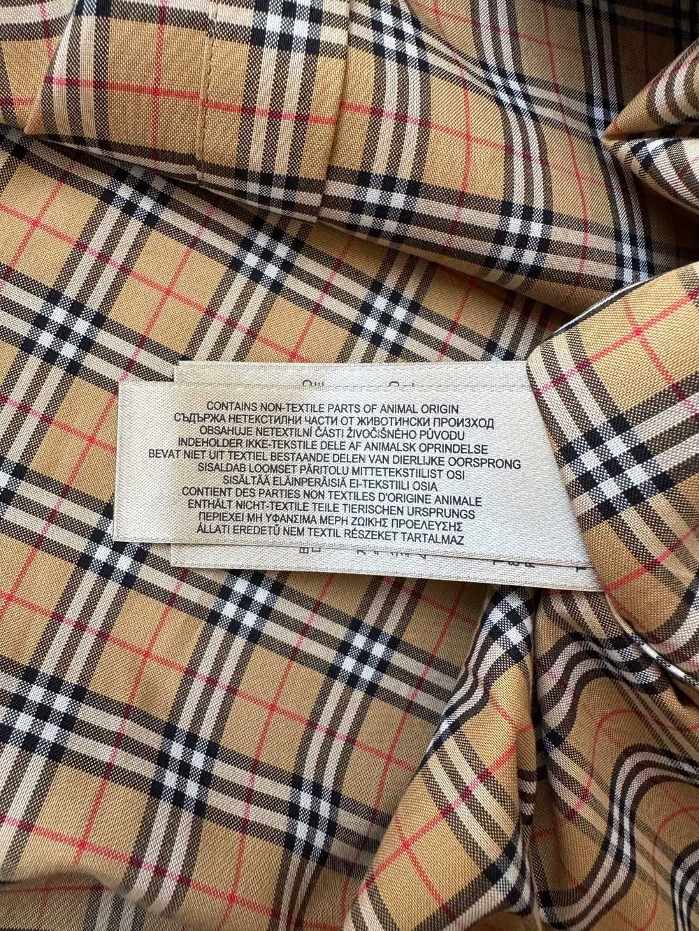 Burberry Beige Archive Check Button Down Shirt - image 9