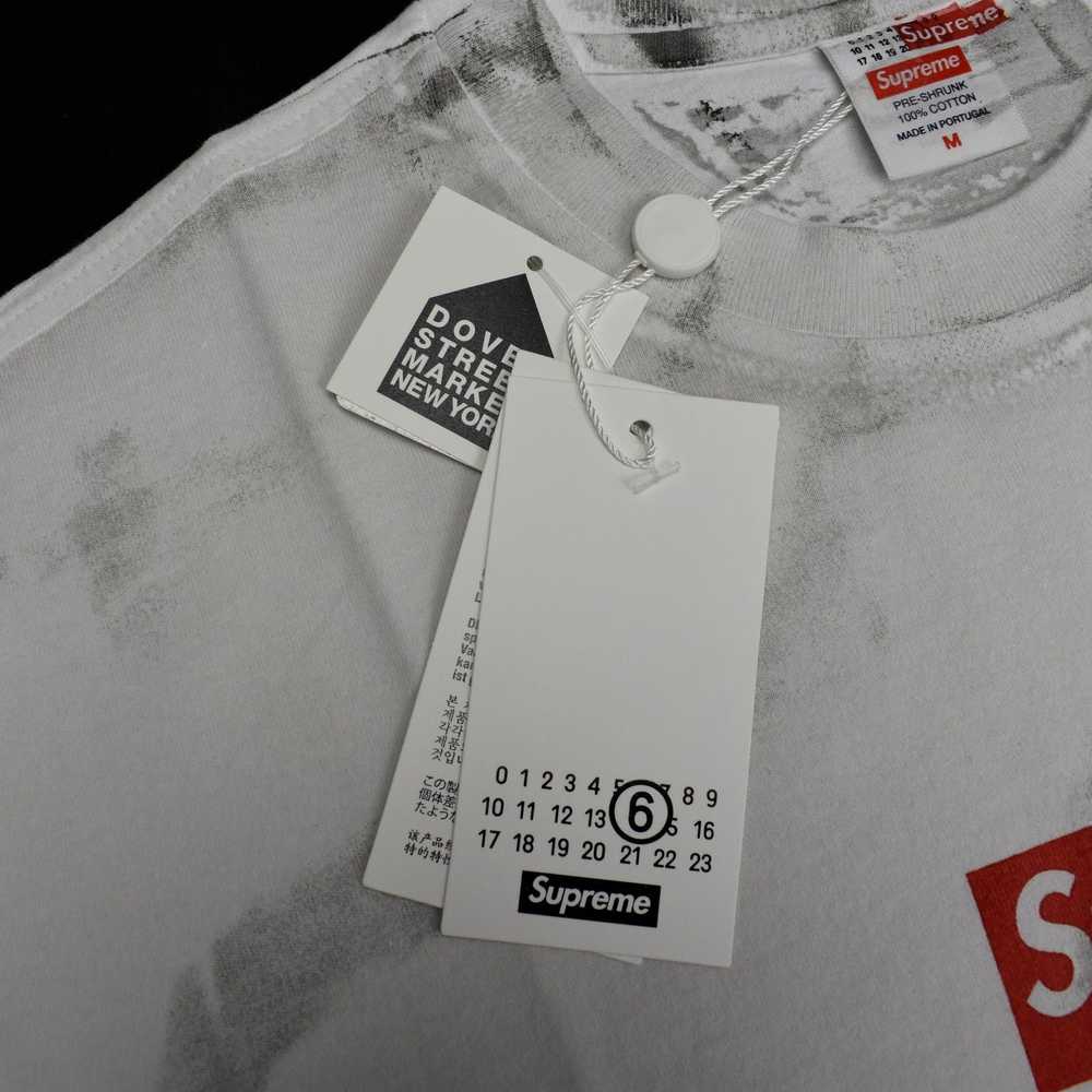 Supreme Margiela MM6 Trompe L'oeil Box Logo T-Shi… - image 7