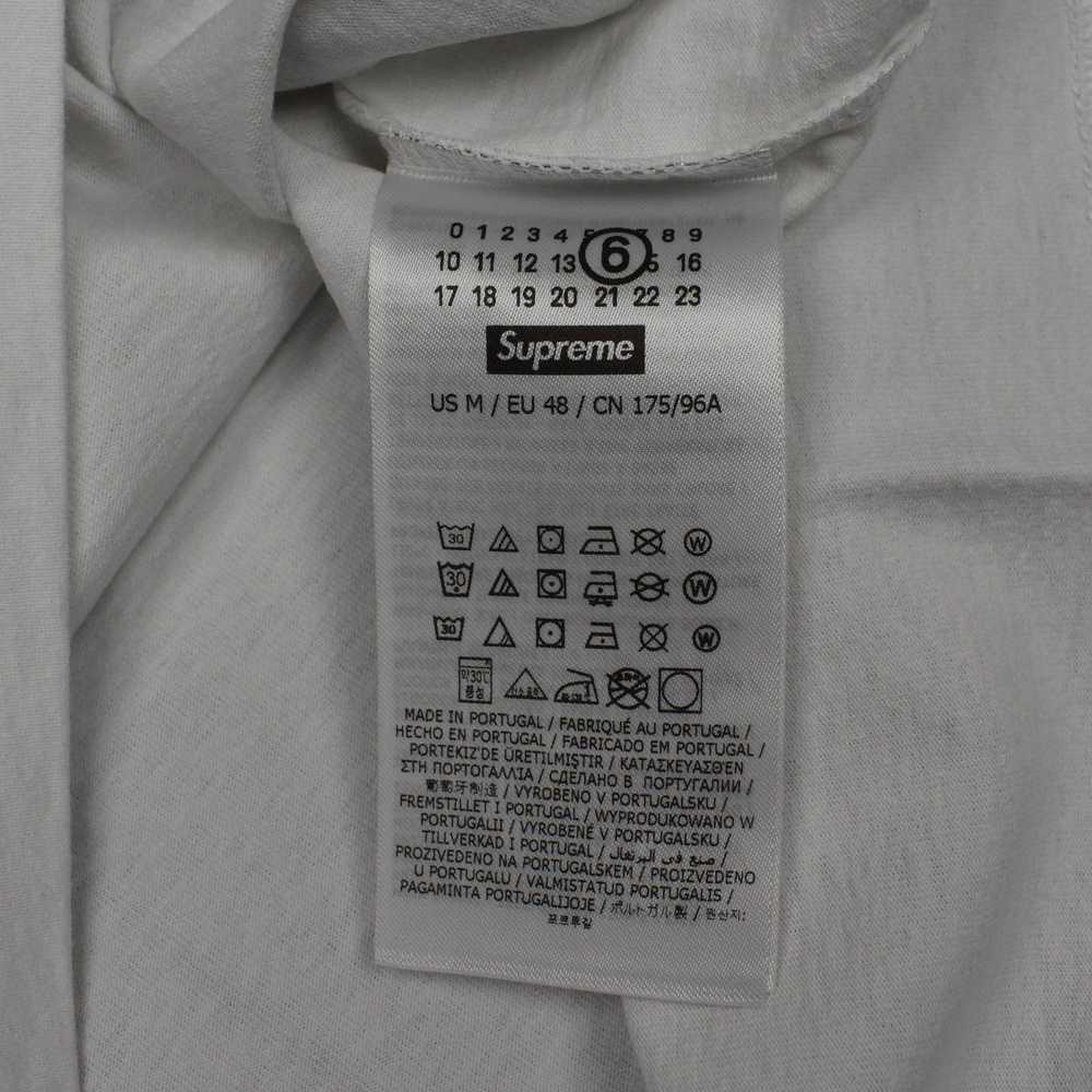 Supreme Margiela MM6 Trompe L'oeil Box Logo T-Shi… - image 8