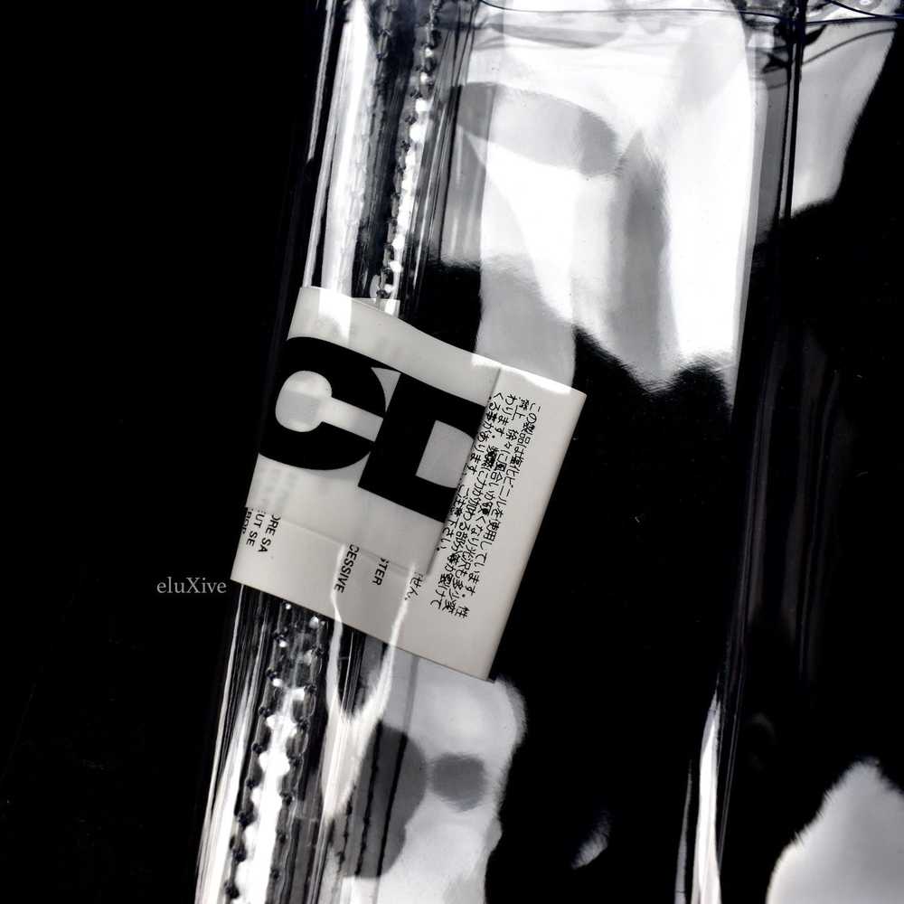 CDG Logo Clear Transparent Plastic PVC Vinyl Tote… - image 5