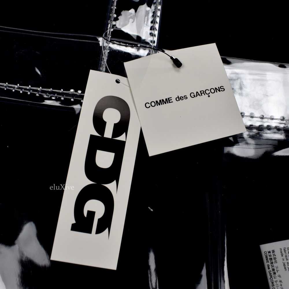 CDG Logo Clear Transparent Plastic PVC Vinyl Tote… - image 6