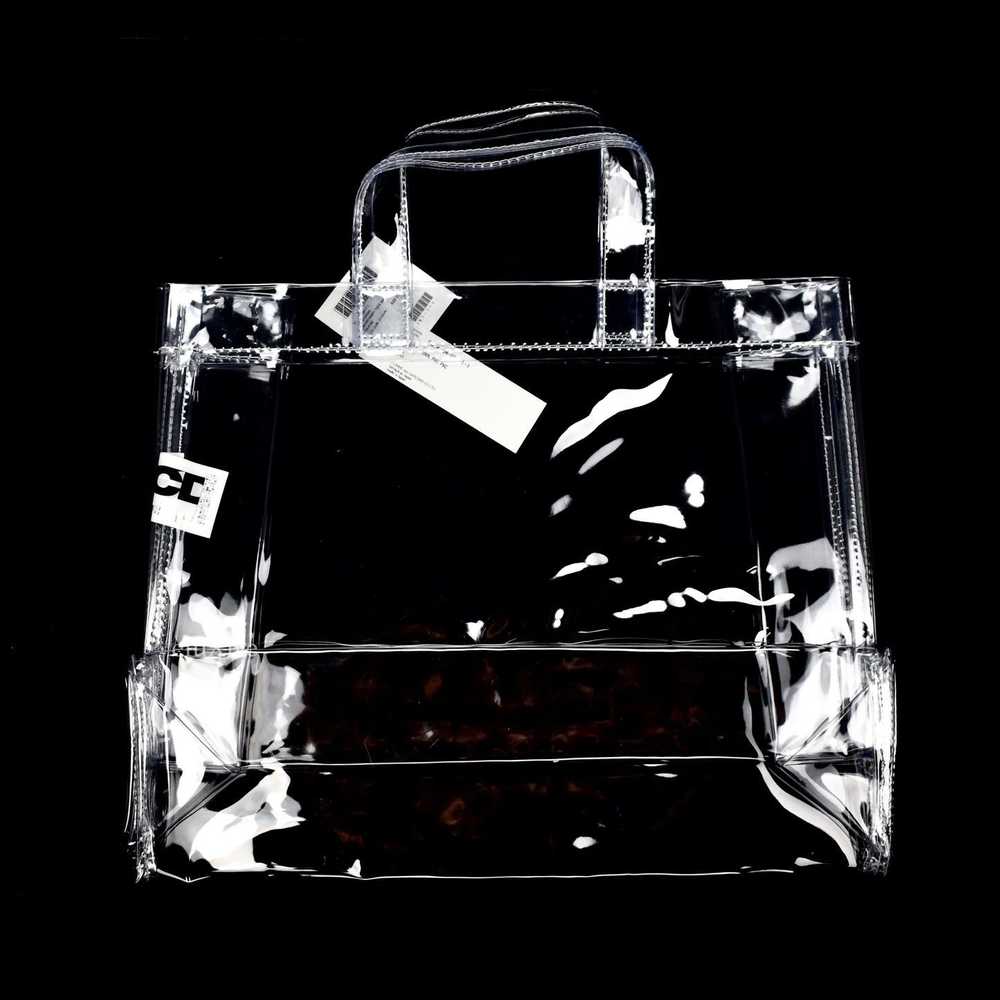 CDG Logo Clear Transparent Plastic PVC Vinyl Tote… - image 8