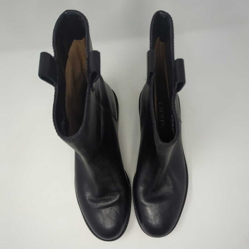 Lauren Ralph Lauren Evelynn Leather Slip On Ankle… - image 4