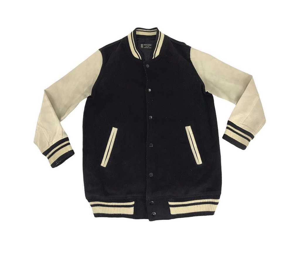 Streetwear × Varsity Jacket × Vintage Rivet & Sur… - image 1