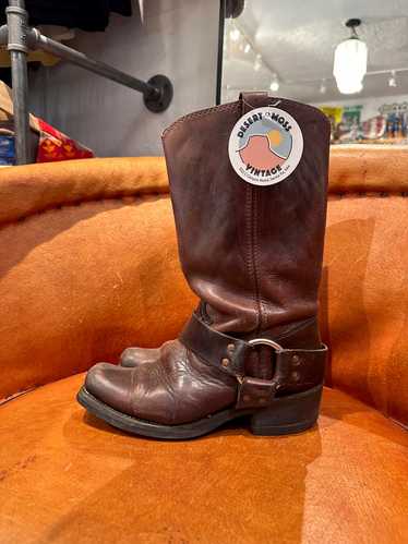 Distressed Brown Durango Engineer Boots - 6.5M