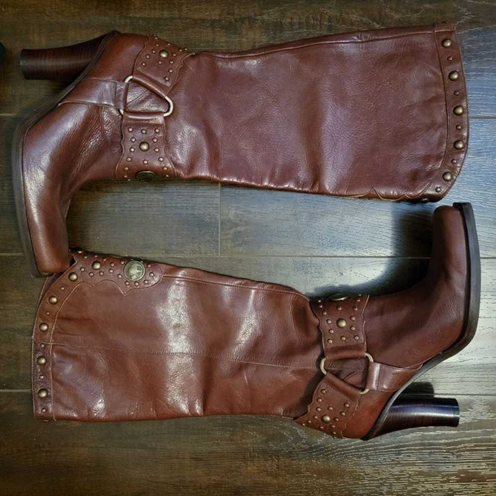 NEW Antonio Melani Western Boots Womens 6.5 Buffa… - image 3