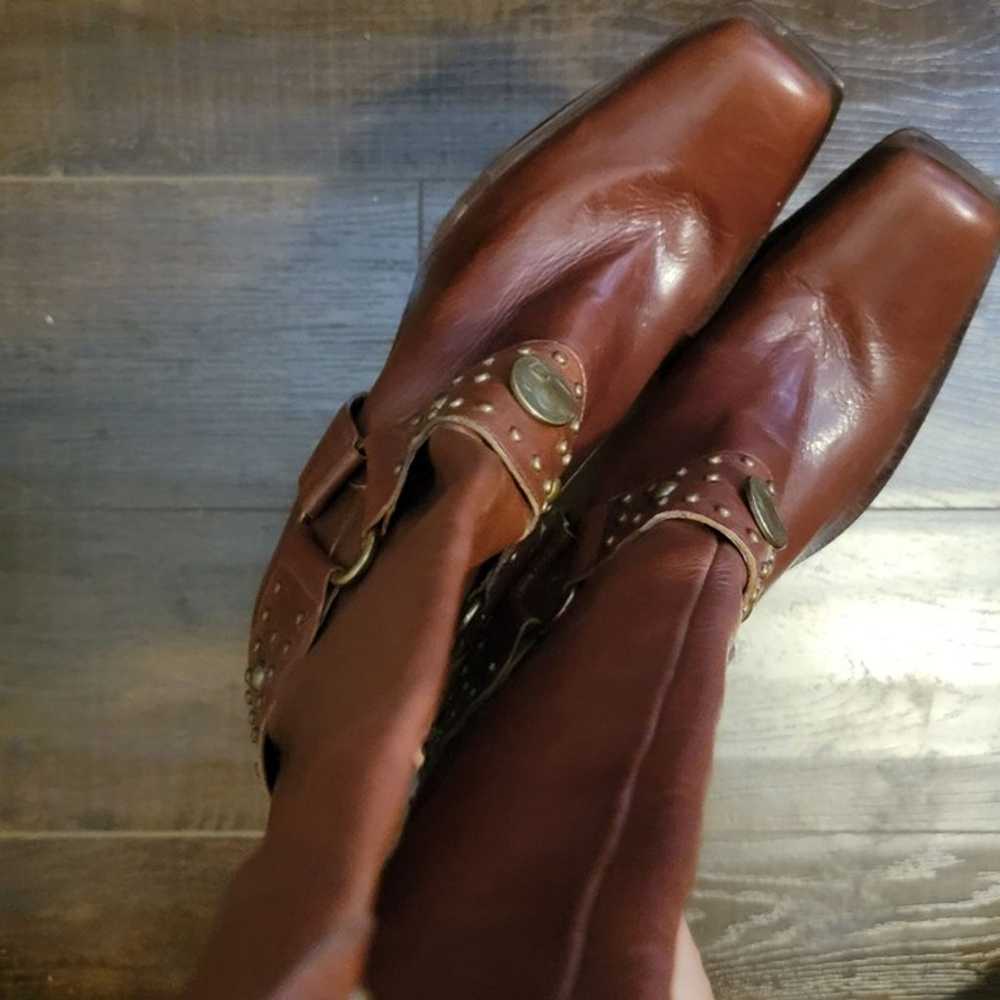 NEW Antonio Melani Western Boots Womens 6.5 Buffa… - image 5