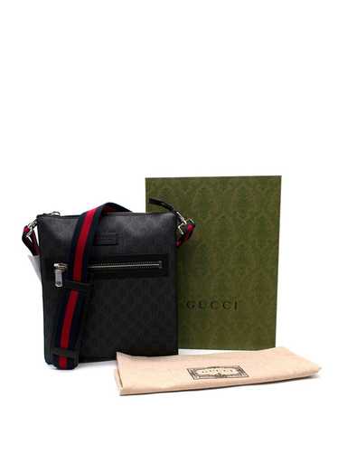 Managed by hewi Gucci Black GG Crossbody Bag