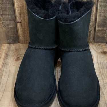 UGG AUSTRALIA WOMEN’S BLACK MINI BAILEY BOOTS SIZE