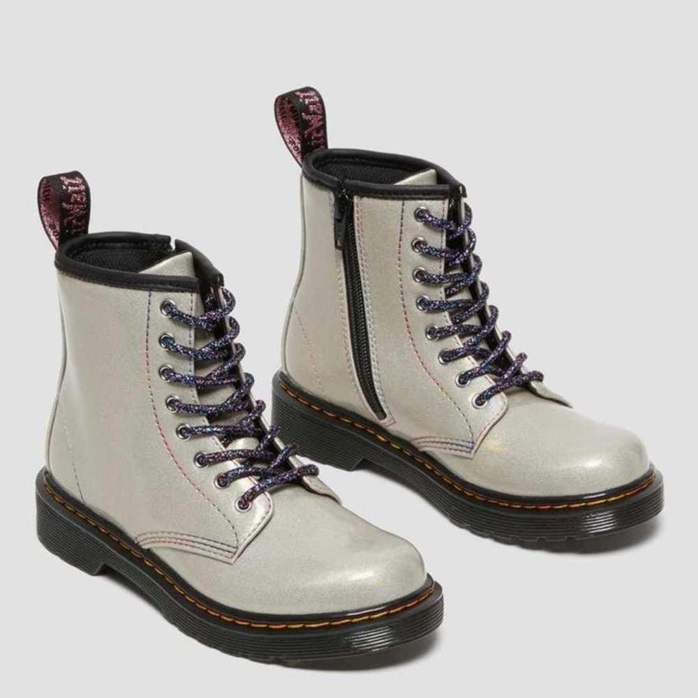 Dr. Martens 1460 Sparkle Rays Lace Up Boots Size 5 - image 1