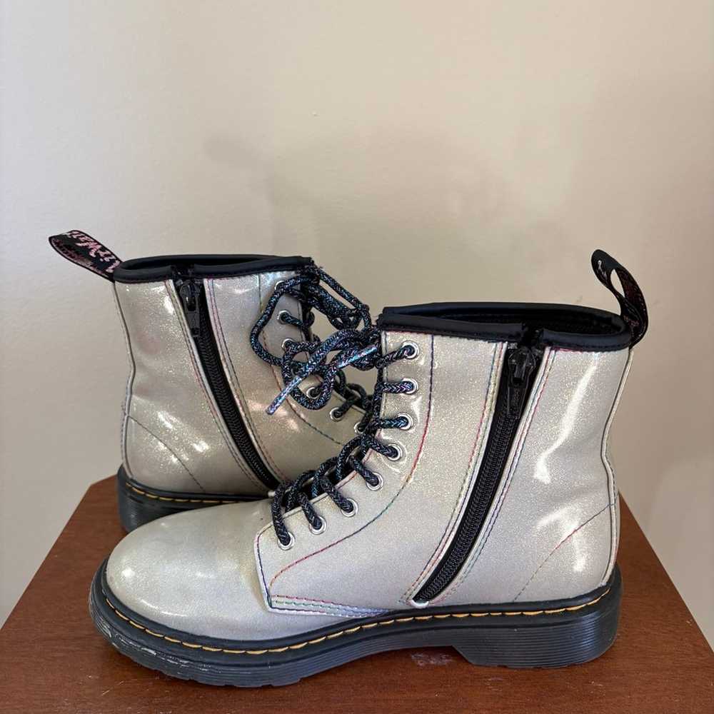 Dr. Martens 1460 Sparkle Rays Lace Up Boots Size 5 - image 9