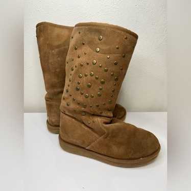 UGG Australia Rock Star Womens Size 8 Brown Suede 