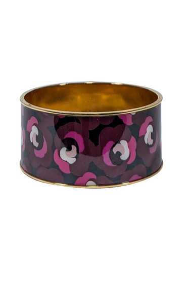 Kate Spade - Maroon, Pink, & Gold Floral Bracelet