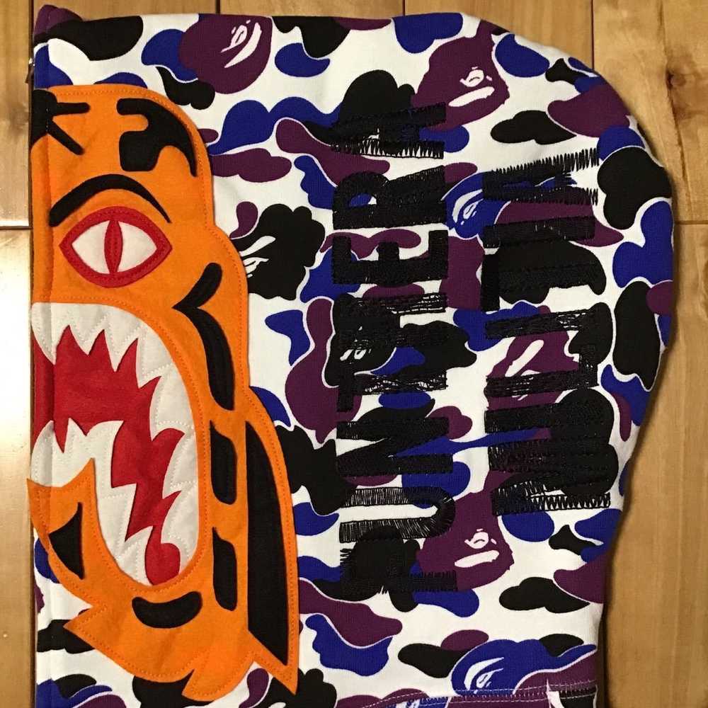 Bape 🔥Hong Kong color camo🔥 tiger full zip hood… - image 4