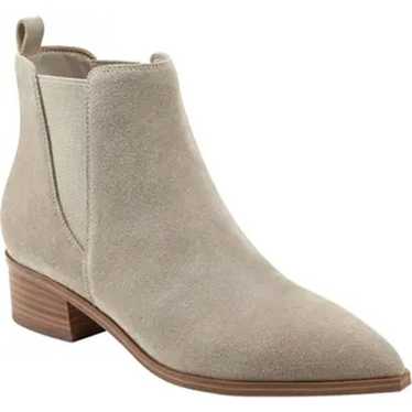 Marc Fisher Yikalo Suede Leather Chelsea Bootie