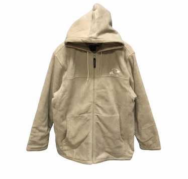 Japanese Brand × Vintage Piko fleece hoodie zippe… - image 1