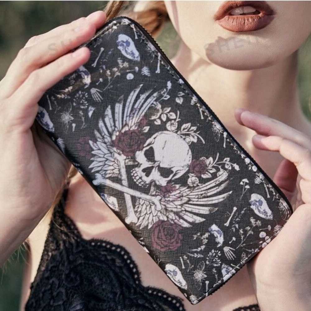 Other Skulls & Bones Botanical Wallet - image 1