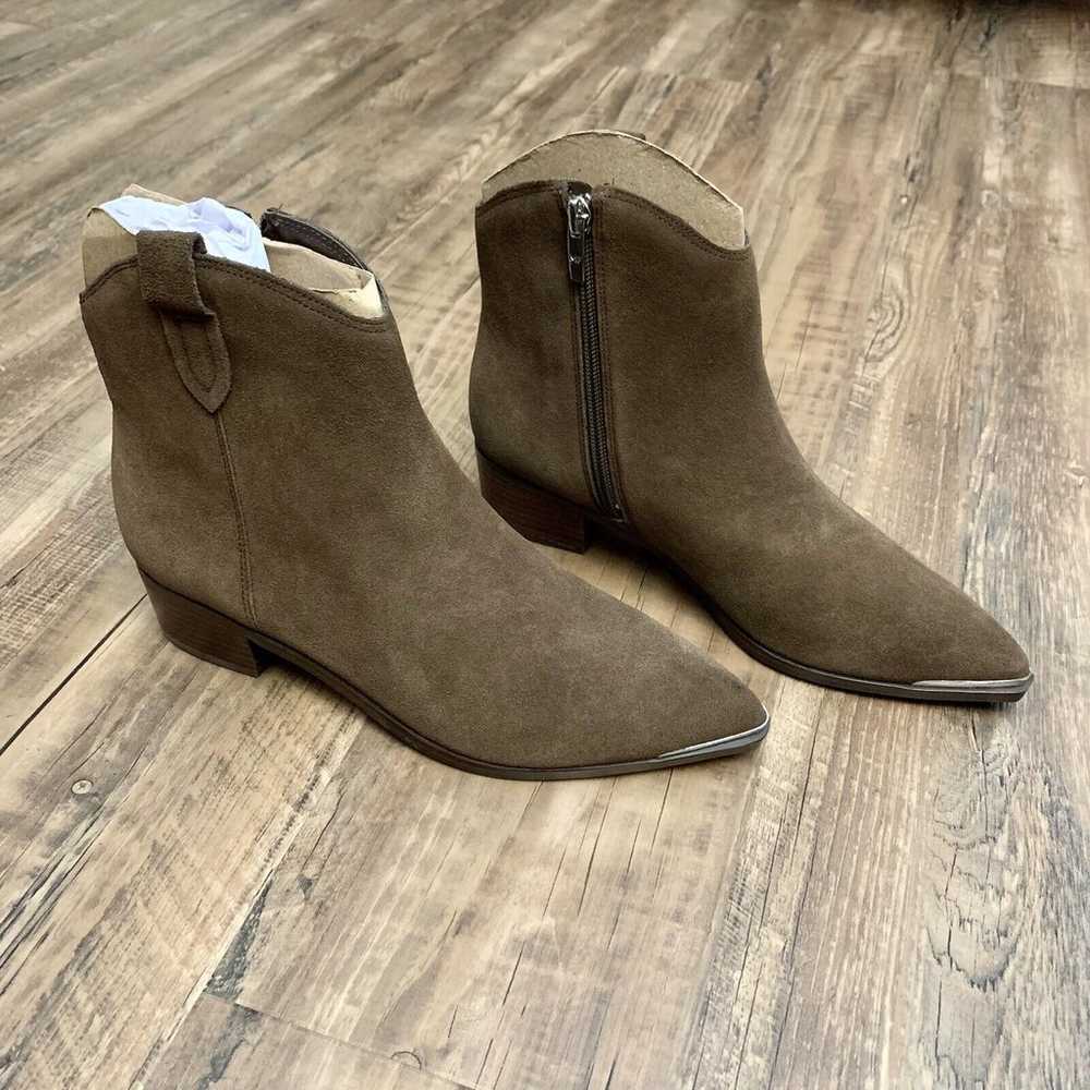 Marc Fisher Mikala Booties Espresso Brown 7.5 NWOB - image 3