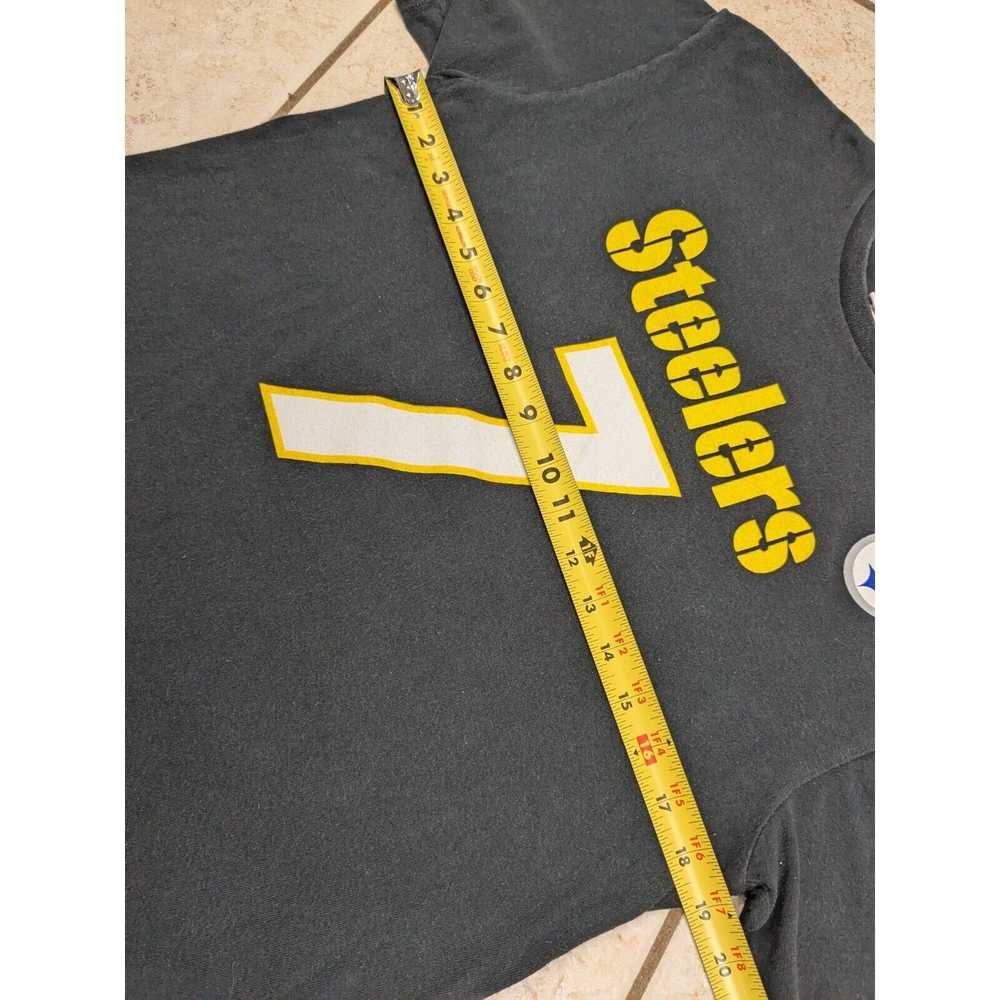 Other Pittsburgh Steelers Shirt Black #7 Big Ben … - image 3