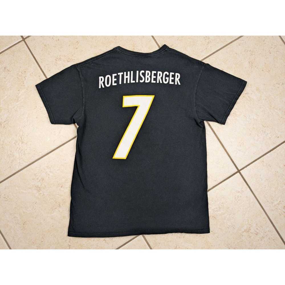 Other Pittsburgh Steelers Shirt Black #7 Big Ben … - image 5