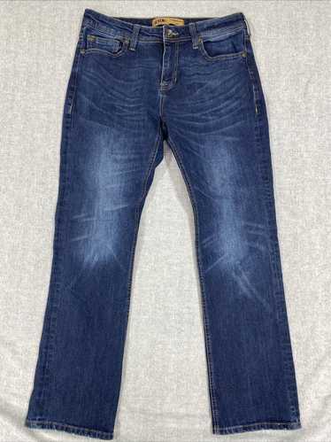 Seven 7 Seven7 Jeans Mens 32x30 Blue Whiskering Pr