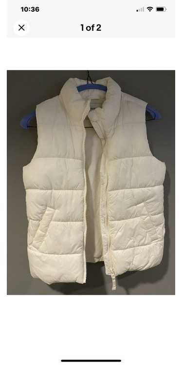 Old Navy Super Trendy White Girls Vest